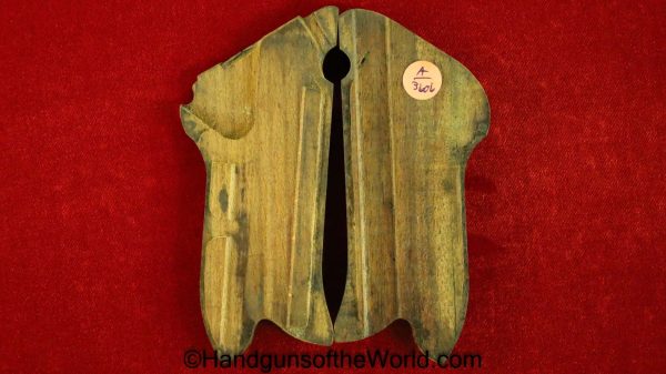 Luger, P.08, DWM, Grips, German, Germany, P08, P 08, P-08, WWI, WW1, Handgun, Pistol, Hand gun, Grip, Pair, Set, Wood, Wooden, 65, #65, Walnut, Checkered