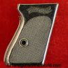 Walther, PPK, Grips, WWII, Black, Handgun, Pistol, Grip, Original, German, Germany, WW2, Bakelite, Collectible, Hand gun