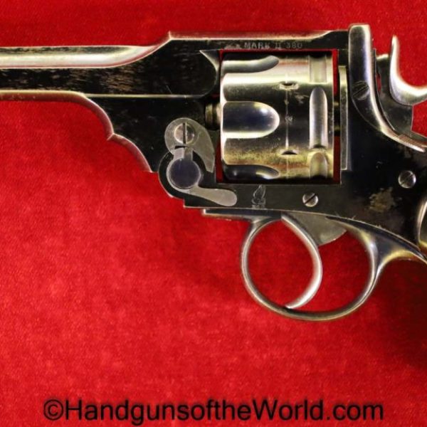 Webley, Mark II, Pocket, .380, Retailer, Cased Set, Cased, Original, Revolver, Handgun, Antique, Collectible, Mk II, Mark 2, Mk2, British, Britain, UK, England, English