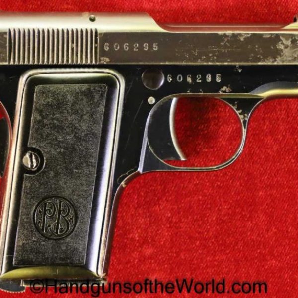Beretta, 1919, Dated, 1935, 6.35, 6.35mm, .25, .25 acp, .25acp, .25 auto, Italy, Italian, Fascist, Handgun, Pistol, C&R, Collectible, Firearm Hand gun 