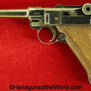 Luger, Erfurt, P08, P.08, P 08, P-08, 9mm, 1918, WWI, WW1, German, Germany, Matching Magazine, Matching Mag, Handgun, Pistol, C&R, Collectible, Matching Clip