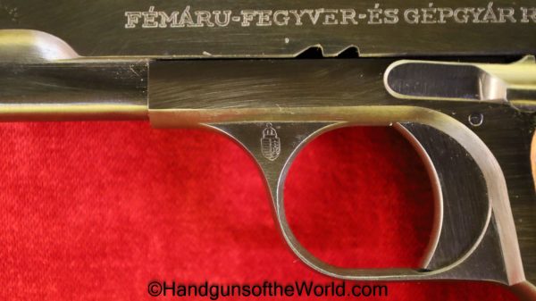 Femaru, 37M, .380, .380acp, .380 acp, Hungary, Hungarian, WWII, WW2, Holster, with Holster, Original, Handgun, Pistol, C&R, Collectible, Firearm, Hand gun