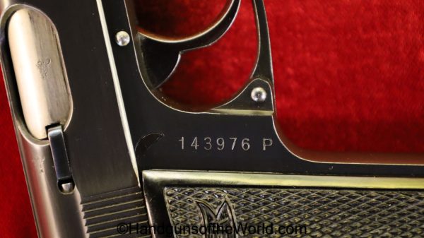 Walther, PP, .22lr, E/N, with Original Box, .22, Eagle N, Eagle/N, WWII, WW2, German, Germany, Nazi, Handgun, Pistol, C&R, Boxed, Collectible, Mint