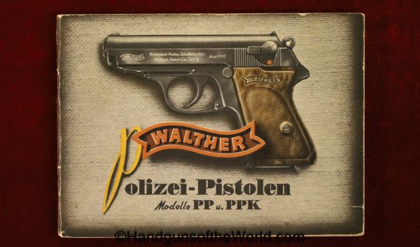 Walther, PP, .22lr, E/N, with Original Box, .22, Eagle N, Eagle/N, WWII, WW2, German, Germany, Nazi, Handgun, Pistol, C&R, Boxed, Collectible, Mint