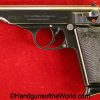 Walther, PP, .22lr, E/N, with Original Box, .22, Eagle N, Eagle/N, WWII, WW2, German, Germany, Nazi, Handgun, Pistol, C&R, Boxed, Collectible, Mint