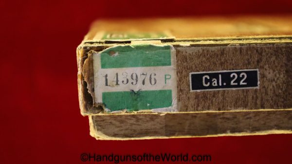 Walther, PP, .22lr, E/N, with Original Box, .22, Eagle N, Eagle/N, WWII, WW2, German, Germany, Nazi, Handgun, Pistol, C&R, Boxed, Collectible, Mint