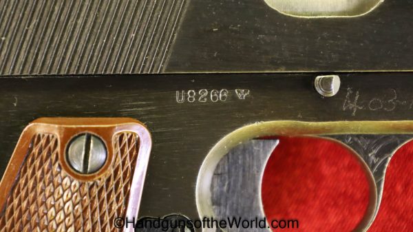 Radom, VIS, P.35, P 35, P35, P-35, Type, 2, II, Nazi, 9mm, Brown grips, WWII, WW2, German, Germany, Handgun, Pistol, C&R, Collectible, Polish, Poland