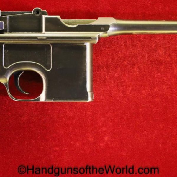 Mauser, 1896, C96, Broomhandle, German, WWI, WW1, Germany, 7.63, 7.63mm, Broom Handle, Handgun, Pistol, Collectible, C&R, Firearm, Wartime, War