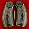 S&W, I-Frame, Revolver, Grips, I, Frame, Hard Rubber, New Departure, Safety Hammerless, 38DA, Original, Collectible, Rubber, Smith and Wesson