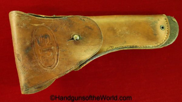 Colt, 1911, Holster, WWII, WW2, Enger-Kress, USA, America, American, Original, Collectible, Handgun, Hand gun, Pistol, US, Brown, Leather, 1911A1