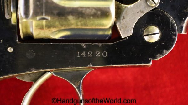 Webley, WG, Army Model, .455, .476, Retailer Marked, Revolver, C&R, Collectible, Handgun, York House, British, Britain, UK, England, English, United Kingdom
