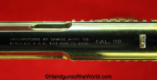 Savage, 1907, .32 acp, Model, 1907-10, 2, Modification, USA, America, American, Pistol, Handgun, C&R, Collectible, Pocket, .32, .32acp, .32 auto, 7.65