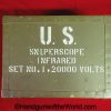 Winchester, M1 Carbine, M1, Carbine, .30, M3 Sniper Scope, Rig, M3, Scope, Infrared, USA, America, American, Rifle, Long Arm, C&R, Collectible, Cased, Case