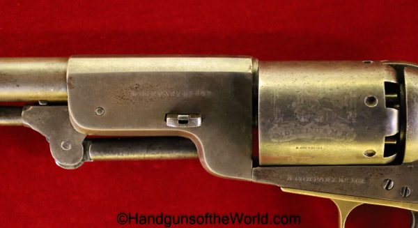 Colt, Walker, .44, Company B No 163, Revolver, Antique, Handgun, Hand gun, Collectible, USA, America, American, US, 1847, Company, B, 163, Grail, Locke