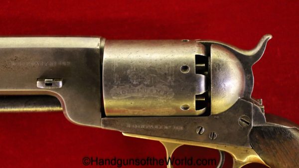 Colt, Walker, .44, Company B No 163, Revolver, Antique, Handgun, Hand gun, Collectible, USA, America, American, US, 1847, Company, B, 163, Grail, Locke
