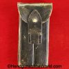Luger, Double, Magazine, Pouch, Handgun, Hand gun, Pistol, Original, Collectible, Mag, Clip, Brown, Leather