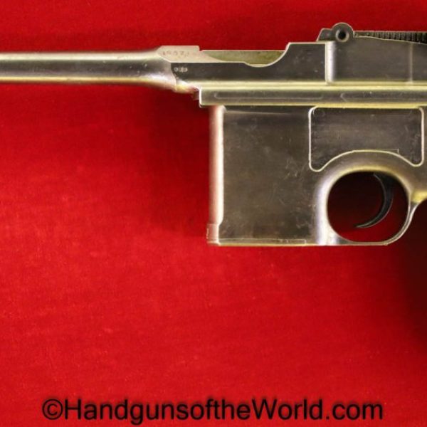 Mauser, C96, 1896, Broomhandle, 7.63mm, with Stock, German, Germany, Handgun, Pistol, C&R, Collectible, Pre-War, Pre War, Commercial, Stocked, Original