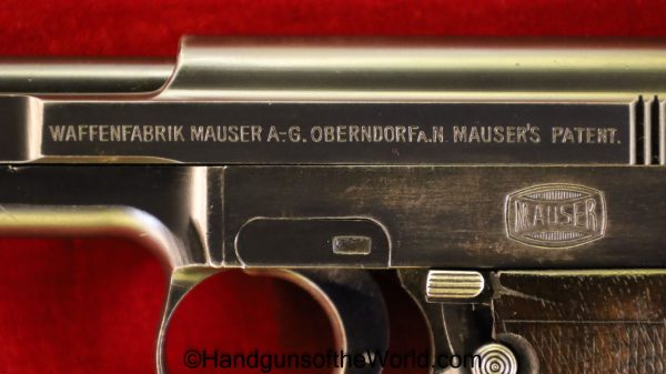 Mauser, 1910, 6.35, Late, Side Latch, with Holster, Holster, 6.35mm, .25, German, Germany, Handgun, Pistol, C&R, Collectible, .25acp, .25 acp, .25 auto