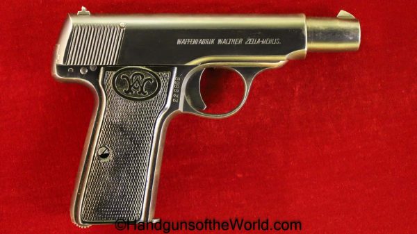 Walther, 4, IV, Model 4, 7.65mm, Late Production, Late, 7.65, .32, .32acp, .32 acp, .32 auto, German, Germany, Handgun, Pistol, C&R, Collectible, Pocket