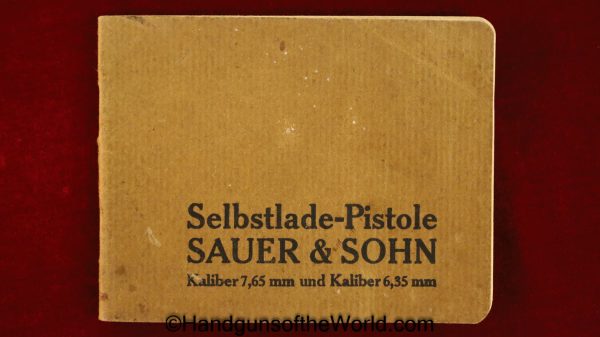 Sauer, 1913, 7.65mm, with Original Box, Boxed, with Box, German, Germany, Handgun, Pistol, C&R, Collectible, 7.65, .32, .32acp, .32 acp, .32 auto, Hand gun