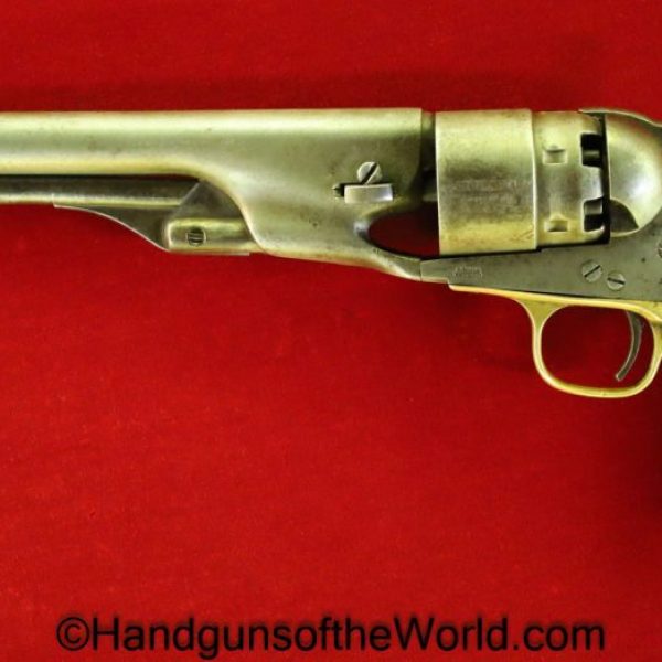 Colt, 1860, Army, .44, 1862, US, USA, America, American, Civil War, Military, Handgun, Revolver, Antique, Collectible, Percussion, 