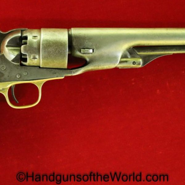 Colt, 1860, Army, .44, 1862, US, USA, America, American, Civil War, Military, Handgun, Revolver, Antique, Collectible, Percussion, 