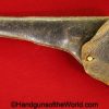 Colt, SAA, Revolver, Holster, Original, 1873, 1875, Single Action Army, Collectible, Hand gun, Handgun, Left Hand, LH, Black Leather, 7.5, 7 1/2, Barrel
