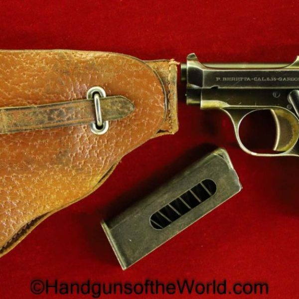 Beretta, 418, 6.35mm, Full Rig, Italy, Italian, with Holster, 1957, Handgun, Pistol, VP, Vest Pocket, C&R, Collectible, 6.35, 25, .25, acp, auto