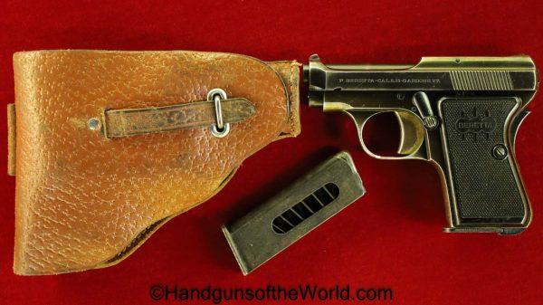 Beretta, 418, 6.35mm, Full Rig, Italy, Italian, with Holster, 1957, Handgun, Pistol, VP, Vest Pocket, C&R, Collectible, 6.35, 25, .25, acp, auto