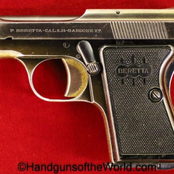 Beretta, 418, 6.35mm, Full Rig, Italy, Italian, with Holster, 1957, Handgun, Pistol, VP, Vest Pocket, C&R, Collectible, 6.35, 25, .25, acp, auto