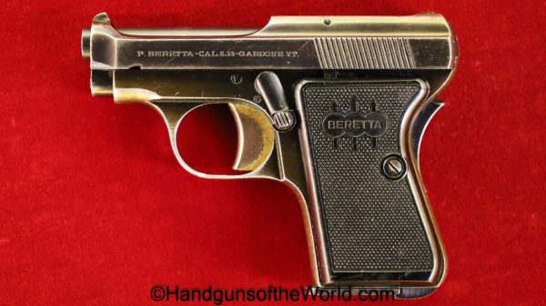 Beretta, 418, 6.35mm, Full Rig, Italy, Italian, with Holster, 1957, Handgun, Pistol, VP, Vest Pocket, C&R, Collectible, 6.35, 25, .25, acp, auto