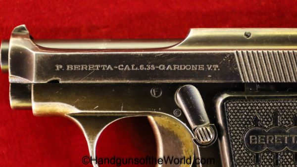 Beretta, 418, 6.35mm, Full Rig, Italy, Italian, with Holster, 1957, Handgun, Pistol, VP, Vest Pocket, C&R, Collectible, 6.35, 25, .25, acp, auto