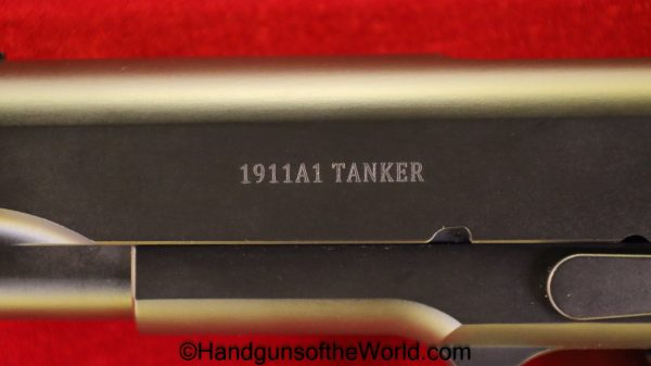 Tisas, 1911, 1911A1, Tanker, .45acp, .45, .45 acp, .45 auto, Handgun, Pistol, Firearm, Fire arm, Hand gun