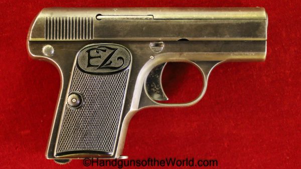 Zehner, Zehna, 6.35mm, 3rd Variation, 3rd, Third, Variant, German, Germany, .25, 6.35, Handgun, Pistol, C&R, Collectible, VP, Vest Pocket, Variation, .25acp