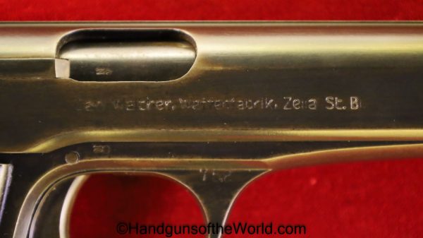 Walther, Model 6, 9mm, German, Germany, Handgun, Pistol, C&R, Collectible, Model VI, Model, VI, 6, Hand gun, WWI, WW1, Era, Rare, Uncommon, Parabellum, 9