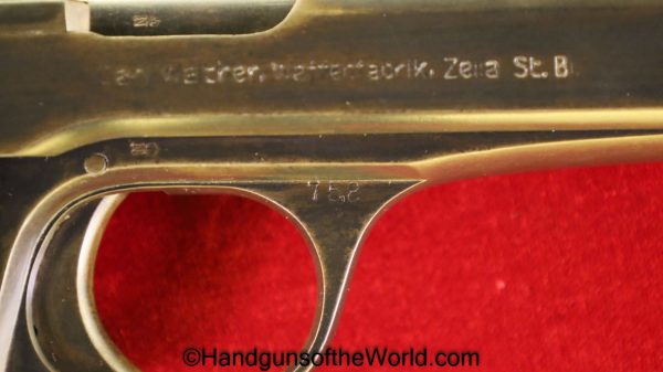 Walther, Model 6, 9mm, German, Germany, Handgun, Pistol, C&R, Collectible, Model VI, Model, VI, 6, Hand gun, WWI, WW1, Era, Rare, Uncommon, Parabellum, 9