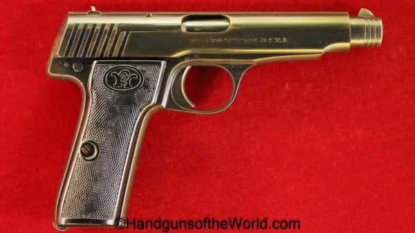 Walther, Model 6, 9mm, German, Germany, Handgun, Pistol, C&R, Collectible, Model VI, Model, VI, 6, Hand gun, WWI, WW1, Era, Rare, Uncommon, Parabellum, 9