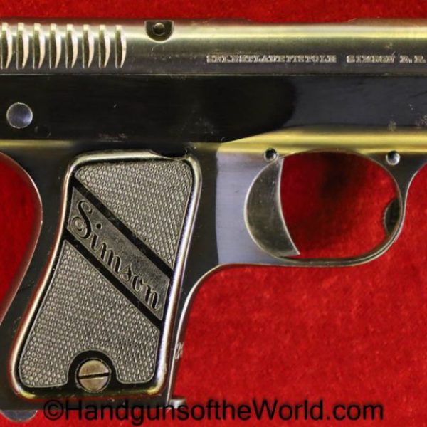 Simson, 1927, 6.35mm, Vest Pocket, Model, VP, German, Germany, Handgun, Pistol, C&R, Collectible, 6.35, 25, .25, acp, auto, Model 1927