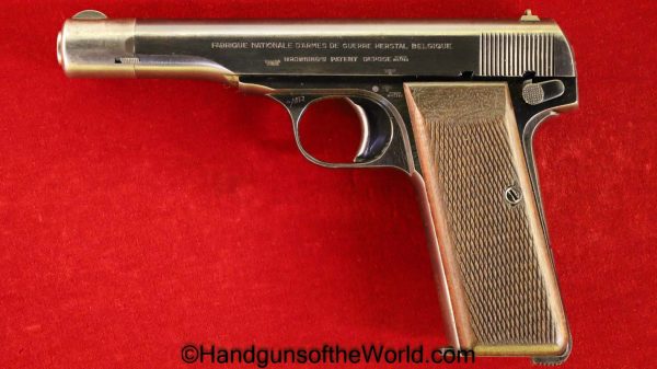 FN, 1922, Browning, 7.65mm, Early, Nazi, WaA140, Proofed, Full Rig, German, Germany, WaA 140, Handgun, Pistol, C&R, Collectible, WWII, WW2, Belgian, Belgium