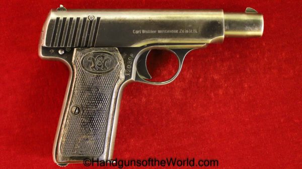 Walther, 4, IV, Model 4, 7.65mm, German, Germany, WW1, WWI, Handgun, Pistol, C&R, Collectible, Pocket, 32, .32, acp, auto, 7.65, Hand gun, Imperial