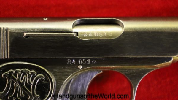 FN, Browning, 1922, 7.65mm, Late War, German, Germany, Nazi, WW2, WWII, with Holster, Handgun, Pistol, C&R, Collectible, Holster, Belgian, Belgium, WaA140