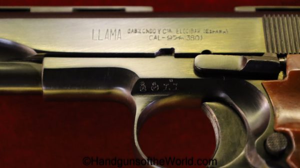 Llama, III-A, Especial, .380, Mint, in Box, Boxed, Spain, Spanish, Handgun, Pistol, C&R, Collectible, Pocket, 1911, 3A, 3-A, 3, 3 A, .380acp, .380 auto