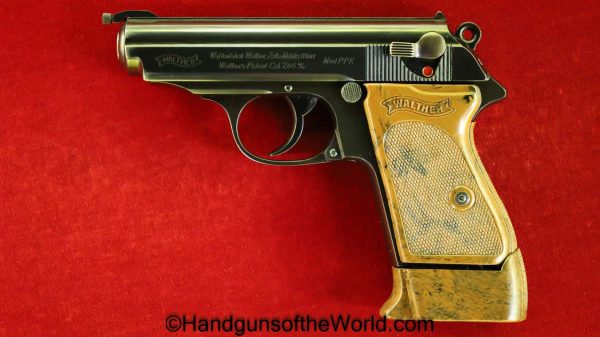 Walther, PPK, 7.65mm, Box Magazine, Radium Front Sight, Night Sight, German, Germany, Handgun, Pistol, C&R, Collectible, Pocket, 32, .32, 7.65, acp, auto