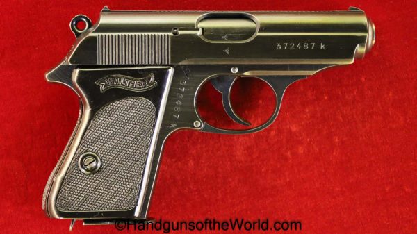 Walther, PPK, 7.65mm, Nazi, WaA359, Proofed, Late War, Late, WaA 359, German, Germany, WWII, WW2, Handgun, Pistol, C&R, Collectible, .32, 32, acp, auto