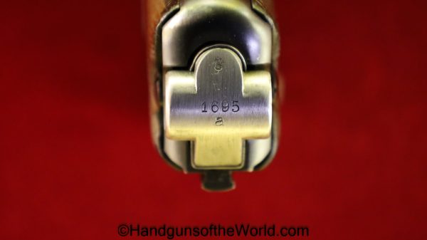 Luger, P-08, P08, P 08, P.08 Simson, S, Code, 9mm, Matching Magazine, Matching Mag, Matching Clip, Handgun, Pistol, C&R, Collectible, German, Germany