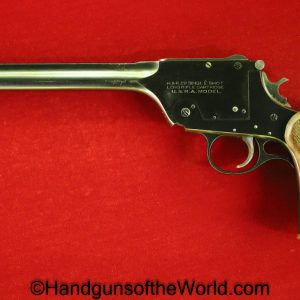 H&R, USRA, .22 lr, .22lr, .22, 22, Target, Pistol, 10" barrel, USA, American, America, Single Shot, Handgun, Collectible, C&R, Harrington and Richardson