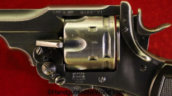 Webley, Mark VI, .455, British, 1918, WWI, WW1, Revolver, Handgun, C&R, Collectible, Britain, England, English, Mark 6, Mk6, Mk.6, MkVI, Mk.VI, Mk 6, Mk VI