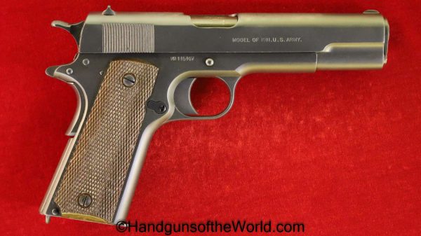 Colt, Springfield, Armory, Springfield Armory, 1911, .45acp, 45, .45, US, Army, USA, America, American, WWI, WW1, 1916, Handgun, Pistol, C&R, Collectible