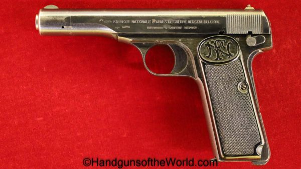 FN, 1922, Browning, 7.65mm, Late War, German, Germany, Nazi, Handgun, Pistol, C&R, Collectible, Belgium, Belgian, WWII, WW2, WaA140, WaA 140, .32, 32, 7.65