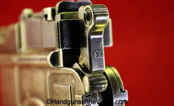 Mauser, 1896, C96, Broomhandle, 7.63mm, Pre-War, Pre War, German, Germany, Handgun, C&R, Collectible, Pistol, 7.63, .30, 30, Broom Handle, C 96, C-96